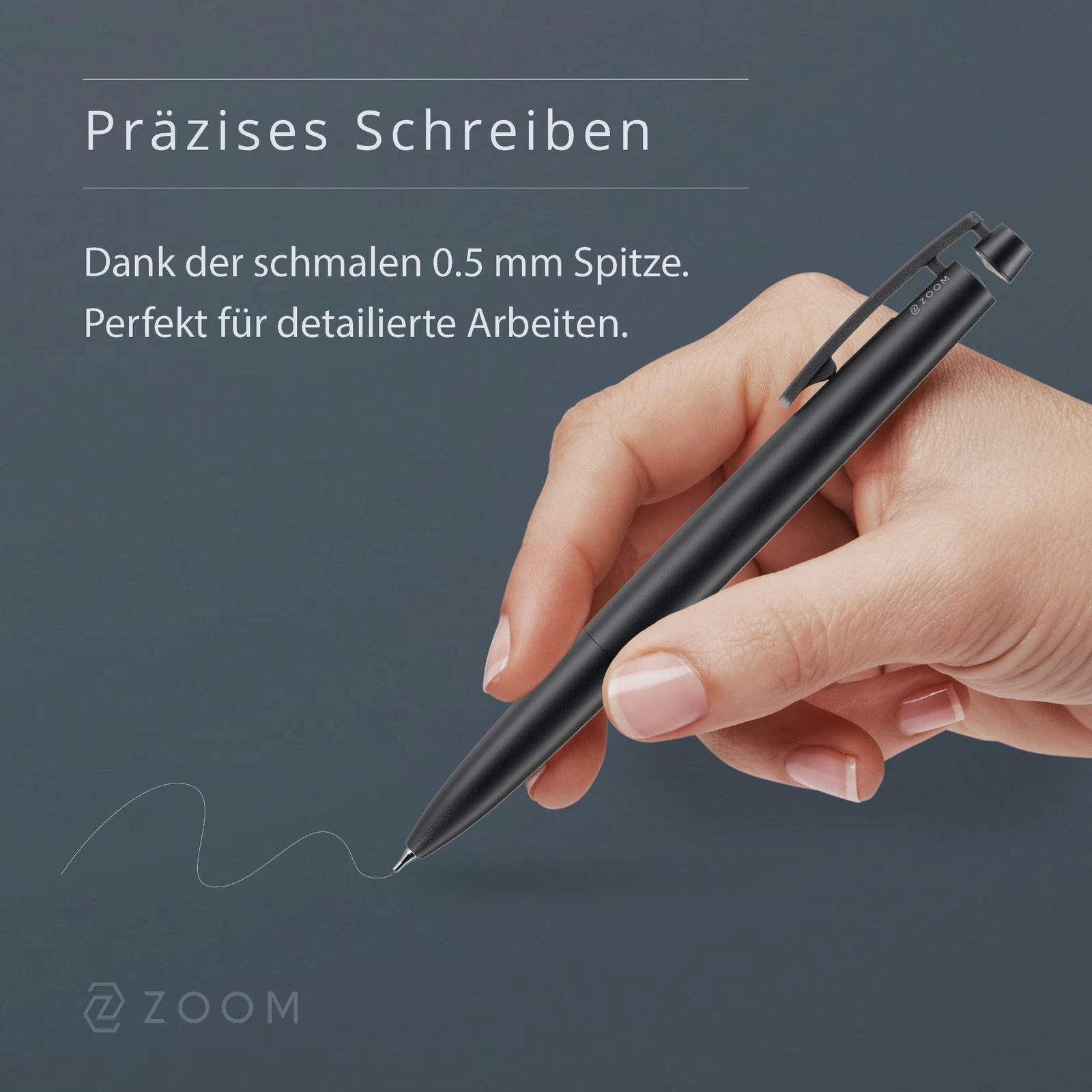ZOOM ズーム C 1 シャープペンシル 0 5 mm フルブラック おしゃれ SH ZC