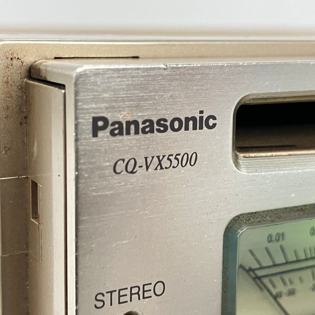 Panasonic CQ-VX5500 カーオーディオ CD/MDプレイヤー コンポ