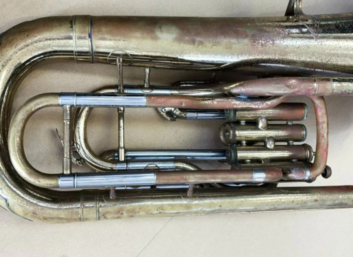 YAMAHA・ヤマハ】YEP-321 ユーフォニアム 管楽器 ジャンク現状品 本体