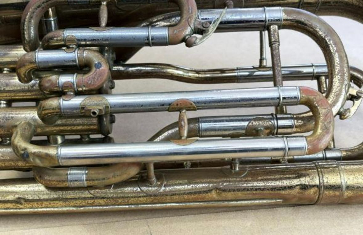 YAMAHA・ヤマハ】YEP-321 ユーフォニアム 管楽器 ジャンク現状品 本体