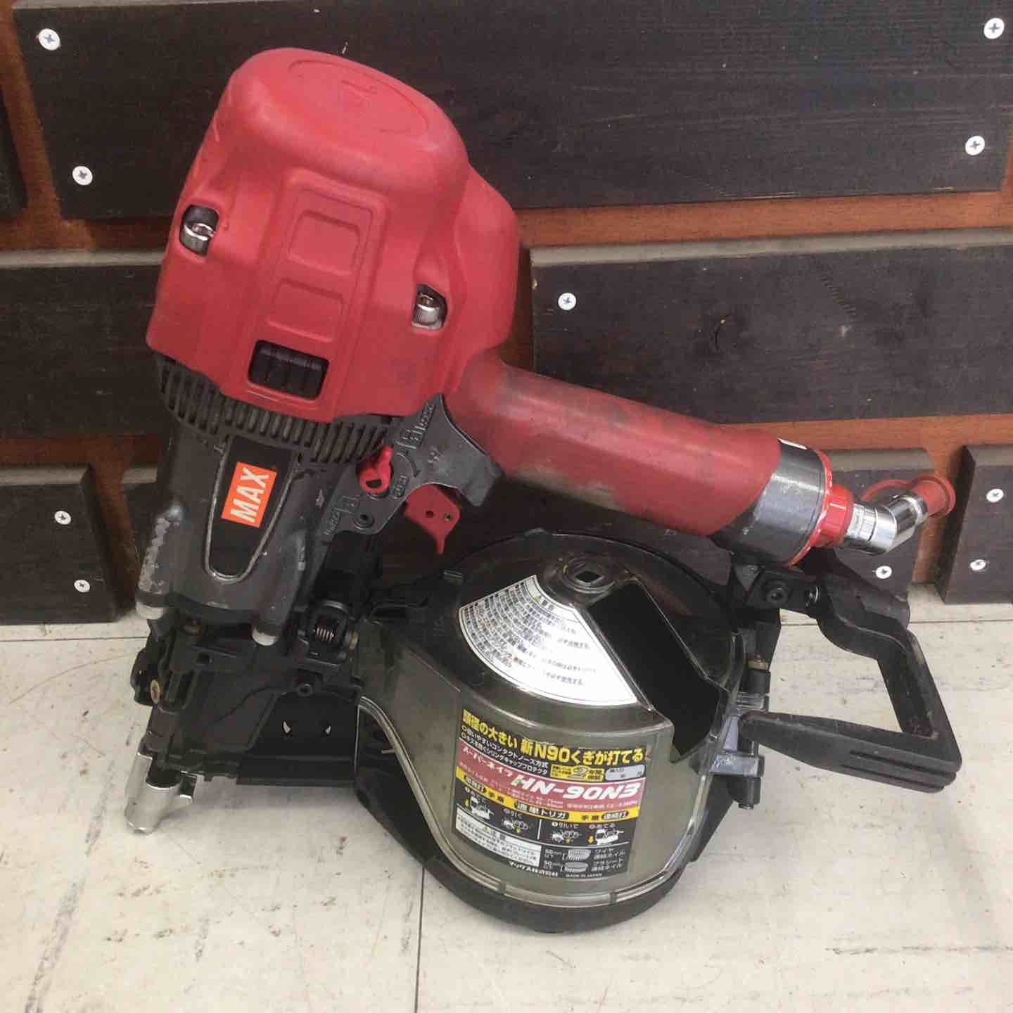 中古品】 マックス/MAX 高圧エア釘打ち機 HN-90N3 【鴻巣店】 - メルカリ