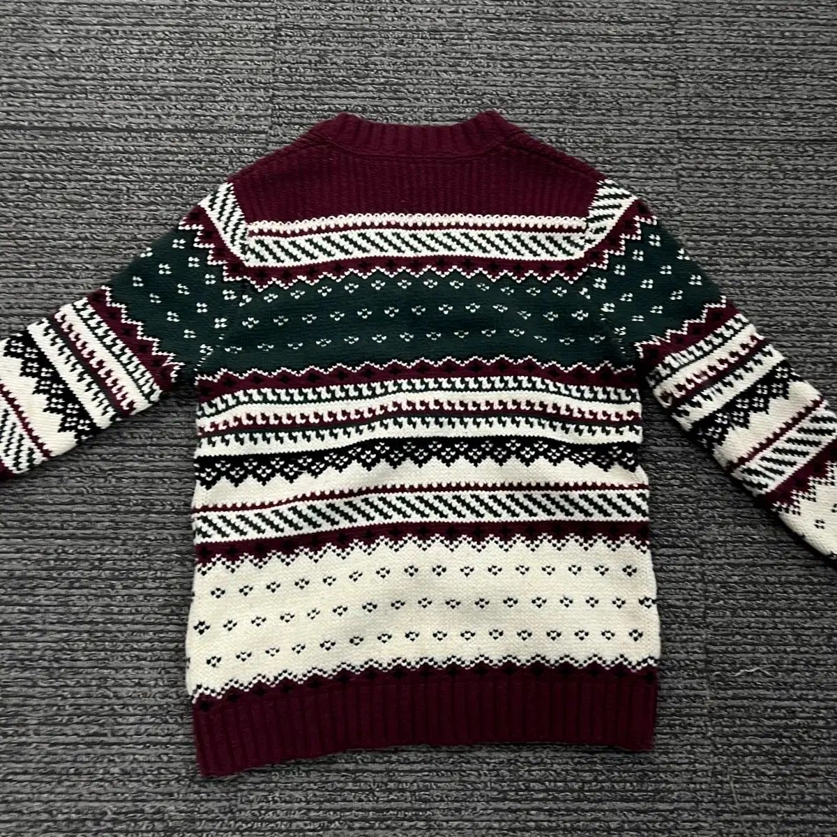 トミーヒルフィガー ノルディック パータン ニット TOMMY HILFIGER 