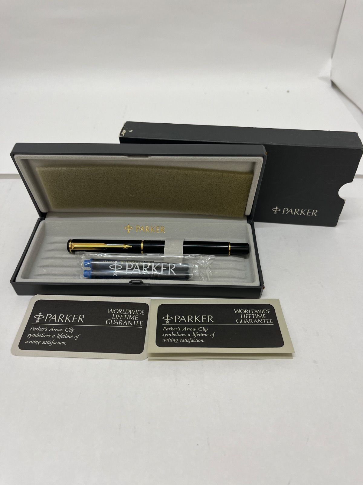 Parker 万年筆 筆記未 F MADE IN UK シリーズ不明