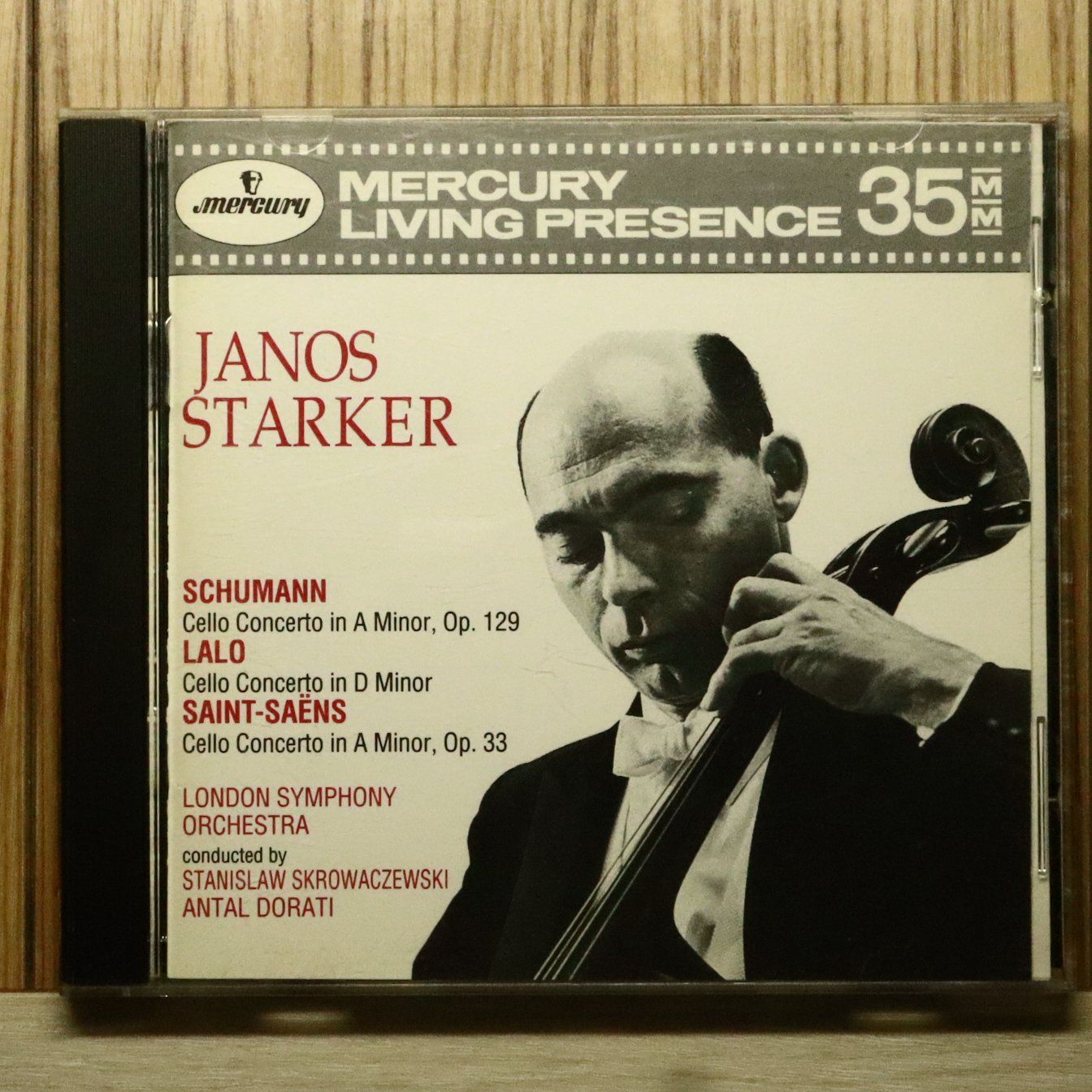 中古CD☆J nos Starker□ Mercury Living Presence: Janos Starker
