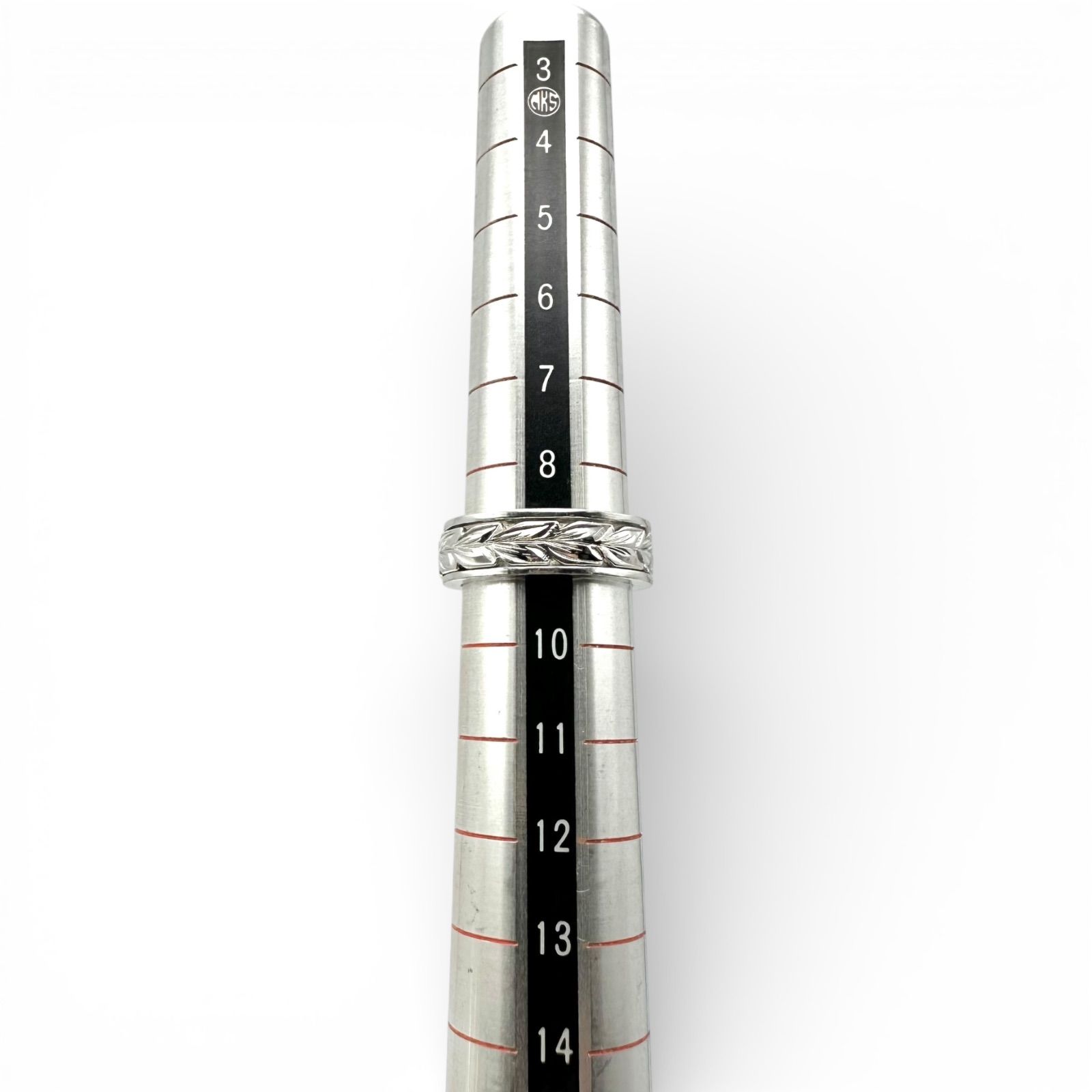 ボタニカルな彫刻】リーフ ギミック Silver 925 刻印 Vintage Design 