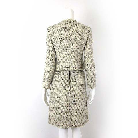 新品 EPOCA エポカ ウール ジャケット スカート スーツ セットアップ エポカ EPOCA スカートスーツ 上下 セットアップ ツイード 羊毛 ウール