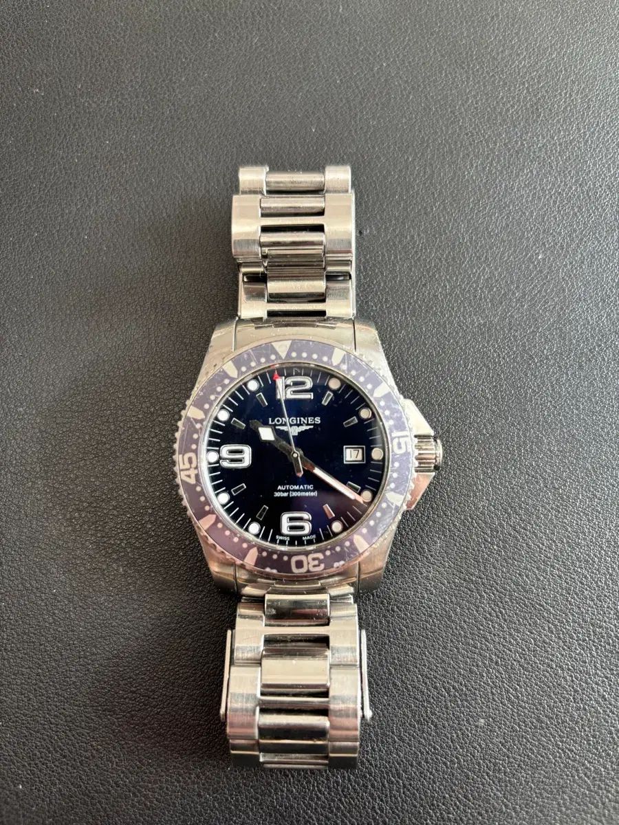  LONGINES ロンジン ハイドロ コンクエスト オート 41mm 時計 フルセット 結婚式対応 自動巻き時計 腕時計(アナログ)