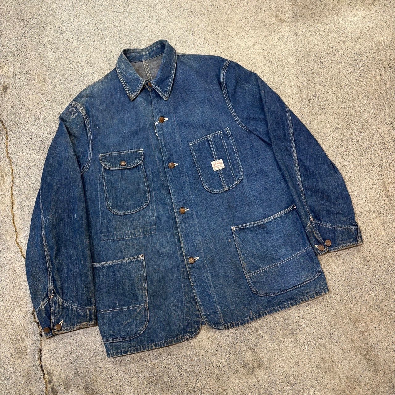 J.C.Penny Super BigMac】40s Denim Coveralls 