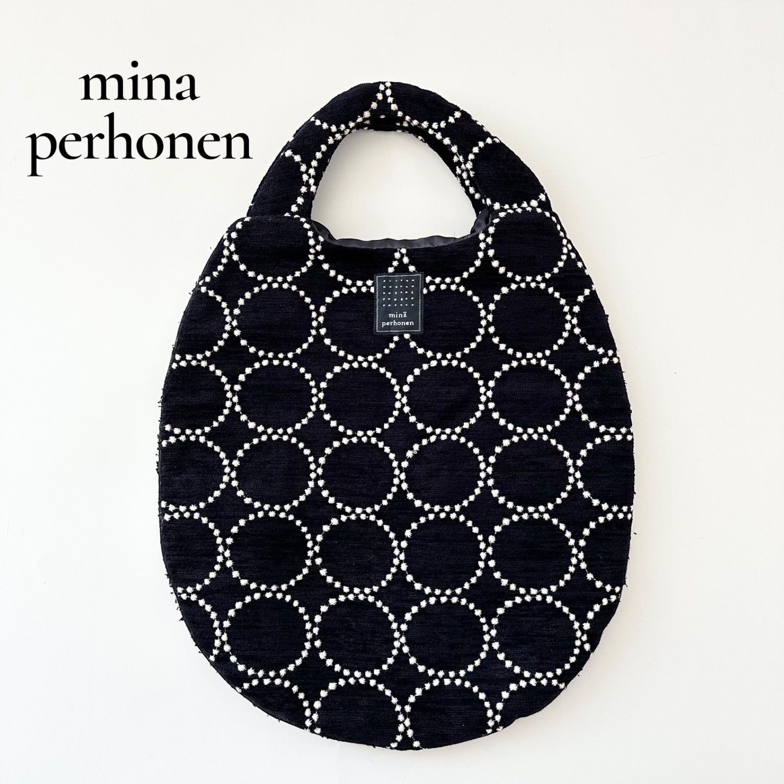 mina perhonen tambourine egg bag エッグバッグ ミナペルホネン
