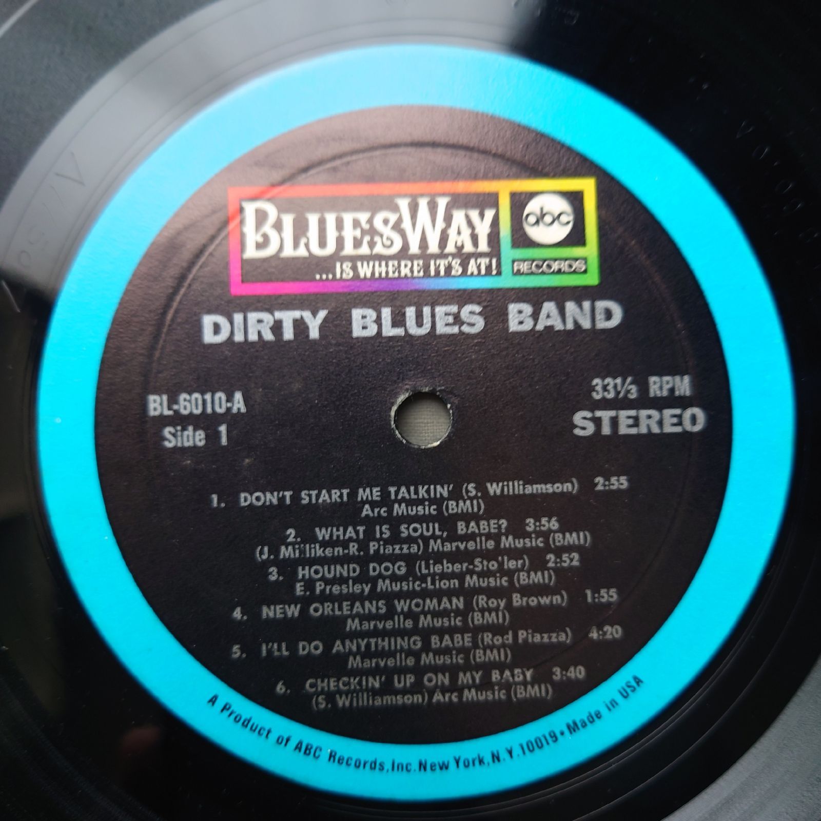 LPレコード Dirty