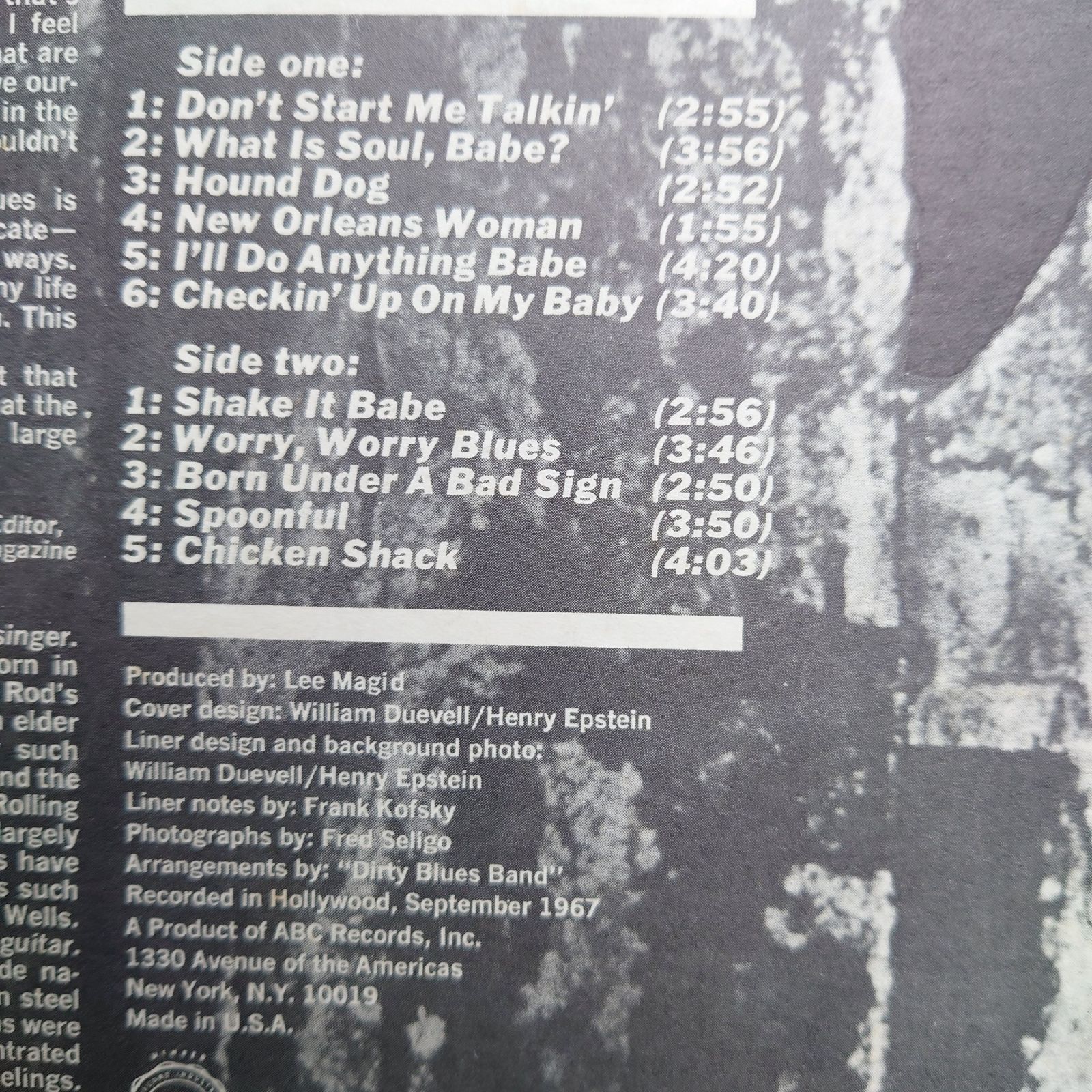  美盤 激 1968年 英国 本国盤 ダーティ ブルース バンド LPレコード Dirty Blues Band Robert Sandel Rod Piazza ASTROTUNES 洋楽 レコード