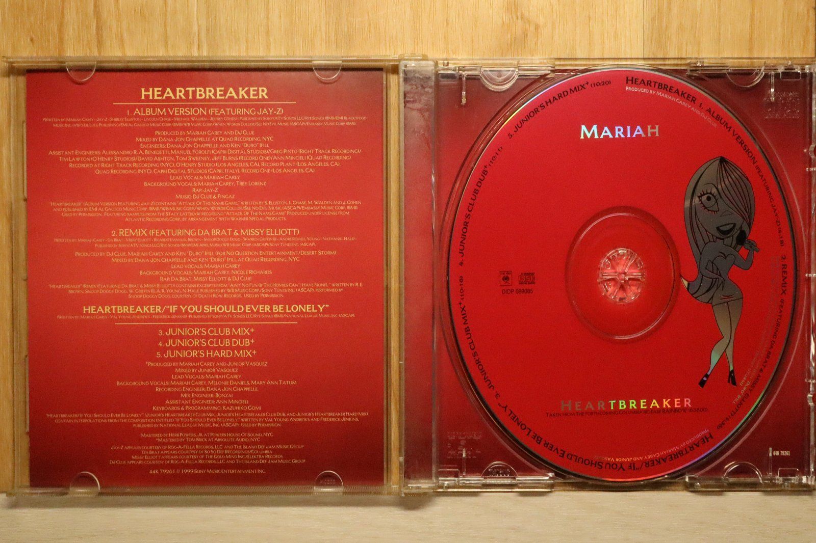 中古CD☆マライア・キャリー/Mariah Carey□ Heartbreaker 【44K79261