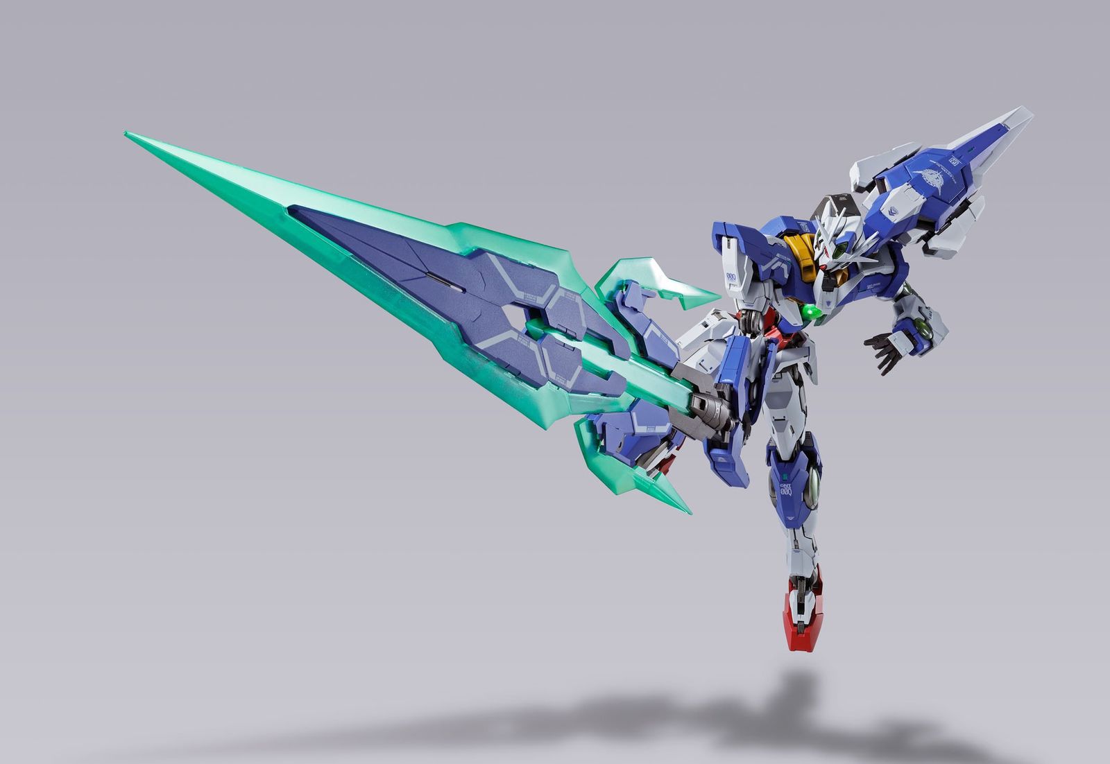  NATIONS METAL BUILD 機動戦士ガンダム ダブルオーガンダム ダブルオークアンタ 約180 mm ABS-PVC-ダイキャスト製 塗装済み可動フィギュア その他 おもちゃ