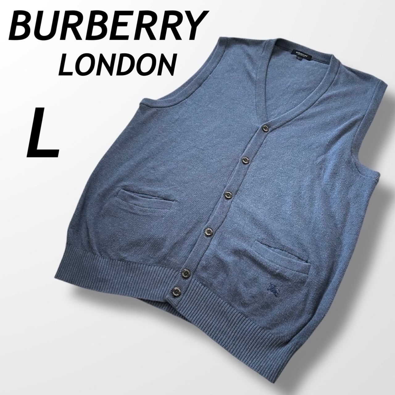 日本製 BURBERRY GOLF ゴルフ 刺繍ロゴ 薄手 ベスト 三陽商会 日本製 BURBERRY GOLF ゴルフ 刺繍ロゴ 薄手 ベスト 三陽商会 - メルカリ