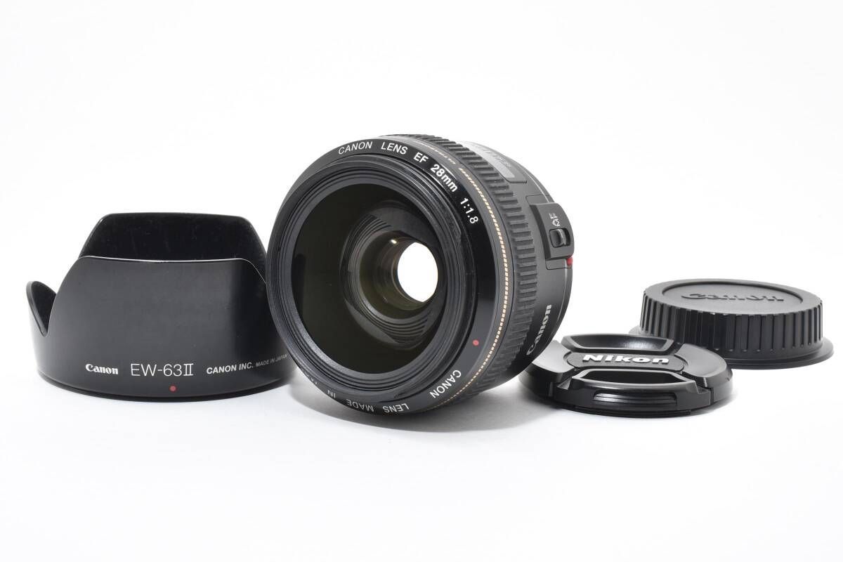 ☆美品☆キヤノン Canon EF 28mm F1.8 USM #1292w 【公式】直販サイト