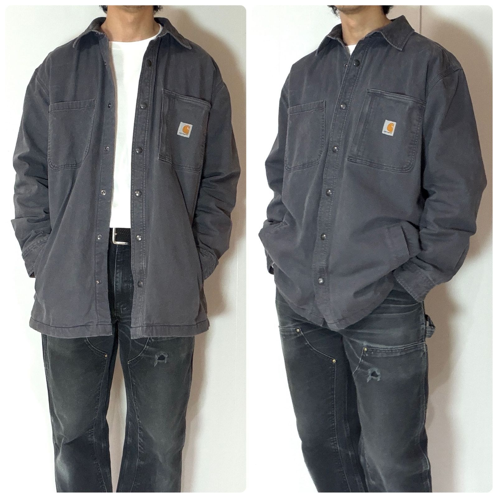 US企画 Carhartt カーハート ダックキャンバス フリースブランケット 