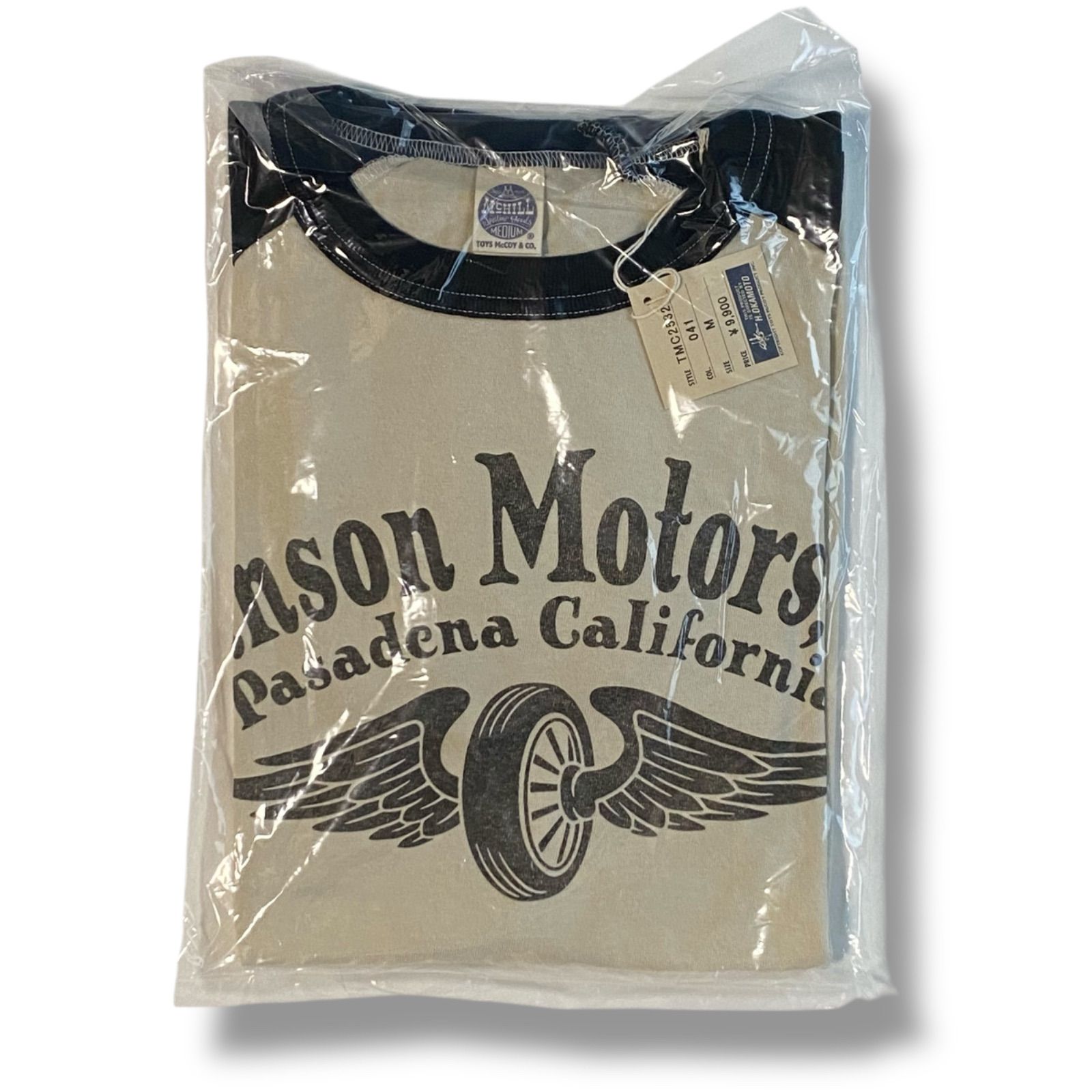 TOYS McCOY トイズマッコイ CROPPED RAGLAN TEE JOHNSON MOTORS 