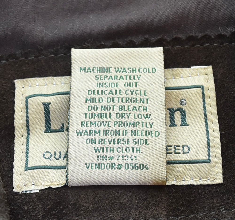 エルエルビーン L.L.Bean 90's SUEDE LEATHER CARCOAT スエード カー