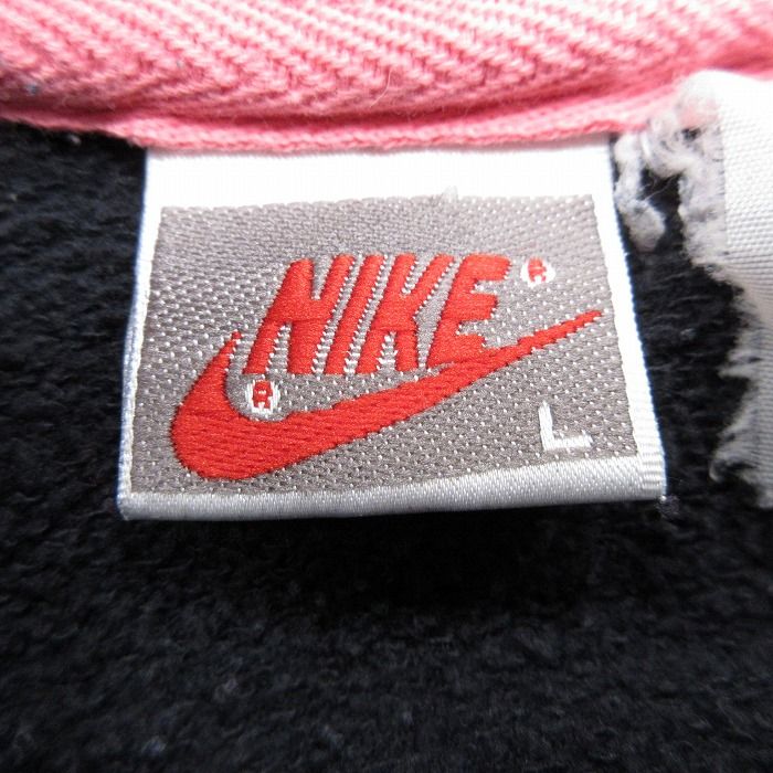 XL/古着 ナイキ NIKE 長袖 ハーフジップ スウェット メンズ 90年代 90s