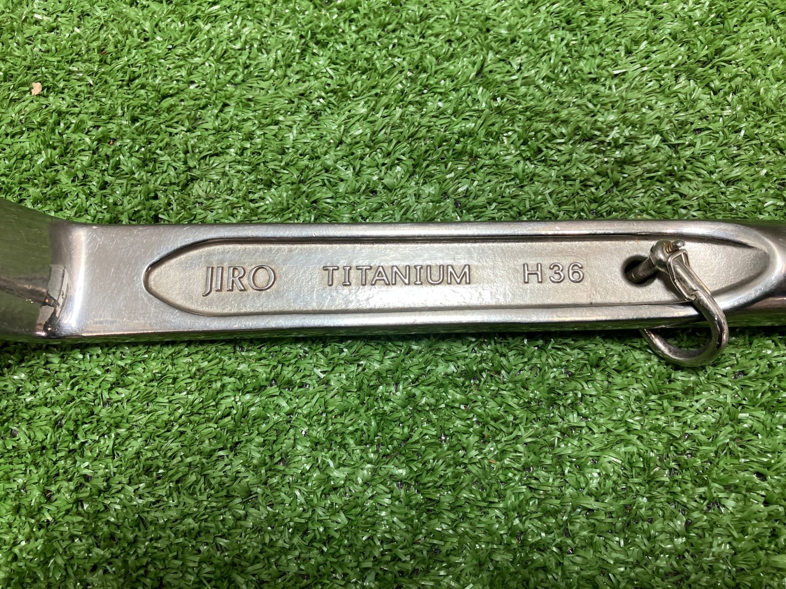  品 0936 JIRO チタンメガネレンチ M 22 H 36 メカニックプライヤー プライヤー