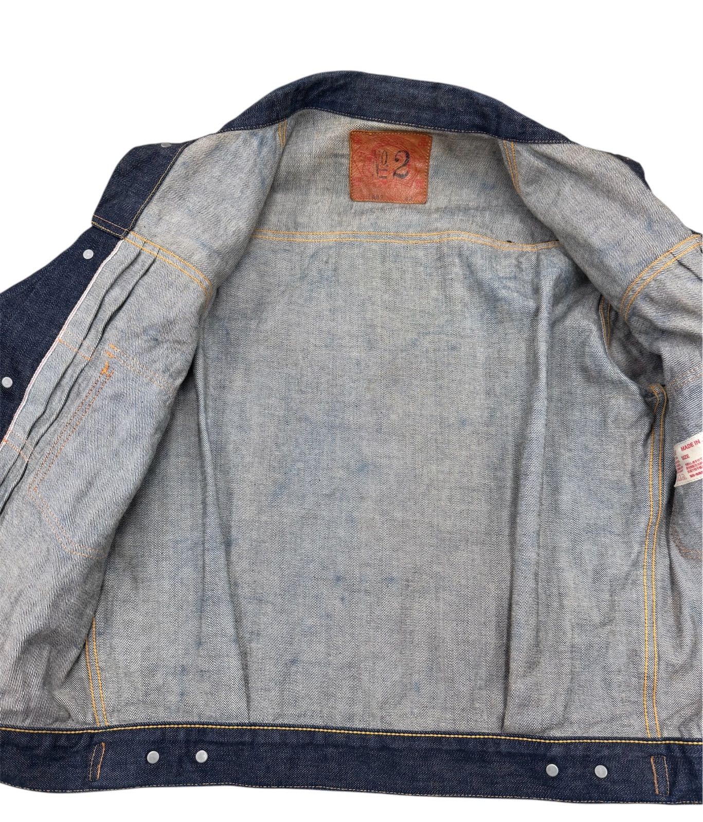 EVISU エヴィス デニムジャケットNo2 1503 サイズ42 メンズ 濃紺