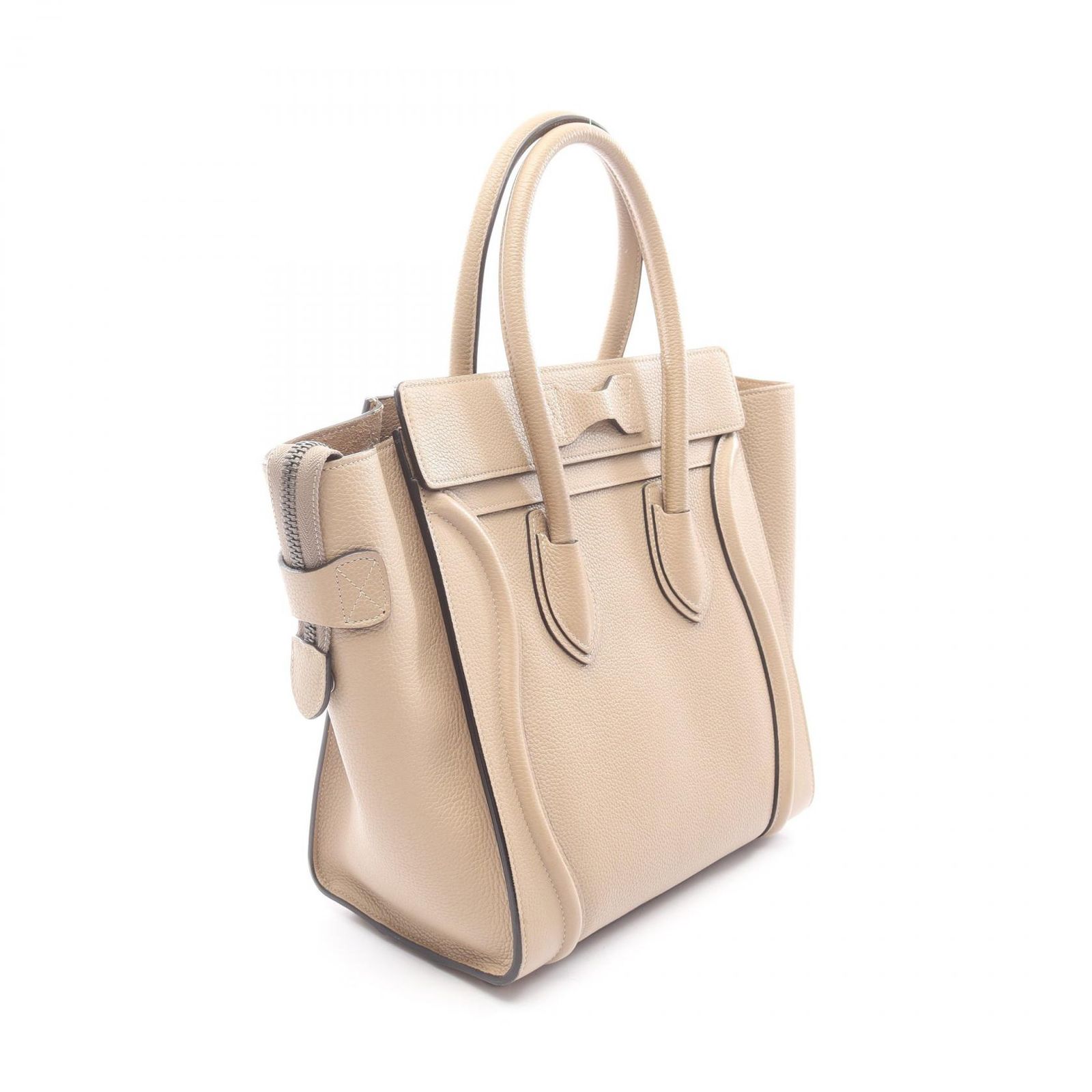 セリーヌ CELINE トートバッグ ラゲージ マイクロショッパー ベージュ