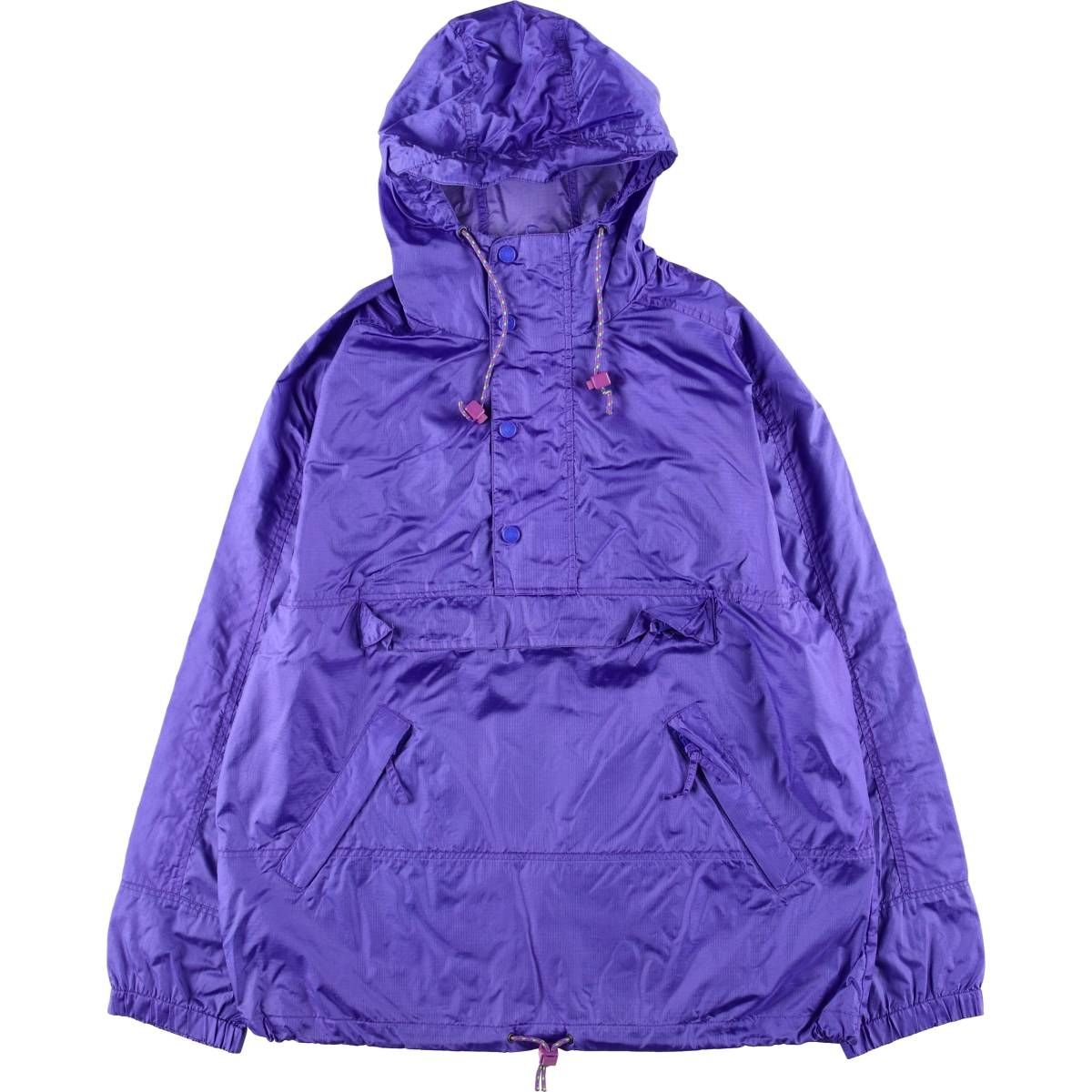 古着 80~90年代 エディーバウアー Eddie Bauer 黒タグ リップストップ 