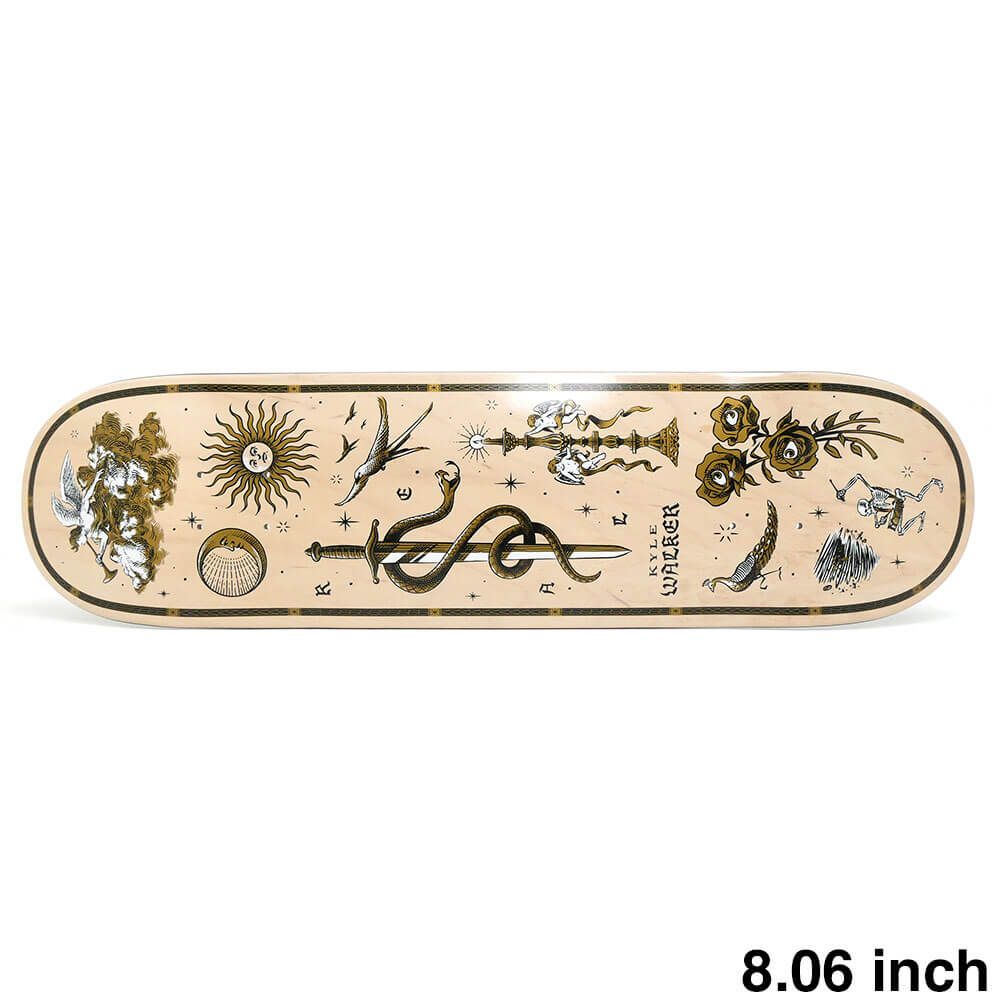 REAL DECK リアル デッキ KYLE WALKER ENGRAVED 8.06 スケートボード