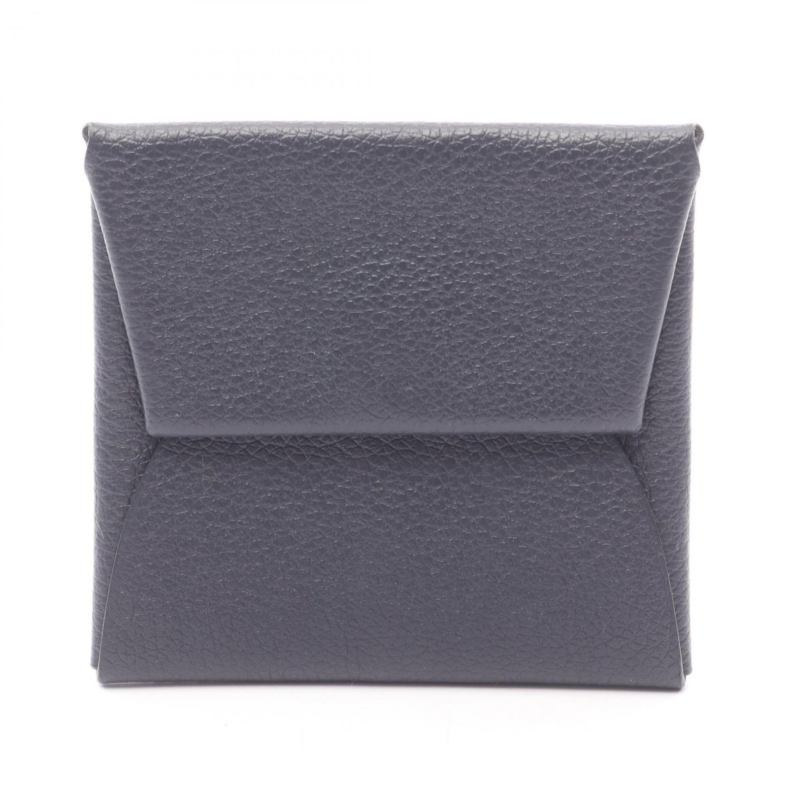 エルメス HERMES コインケース バスティア ブルーインディゴ カーフ 