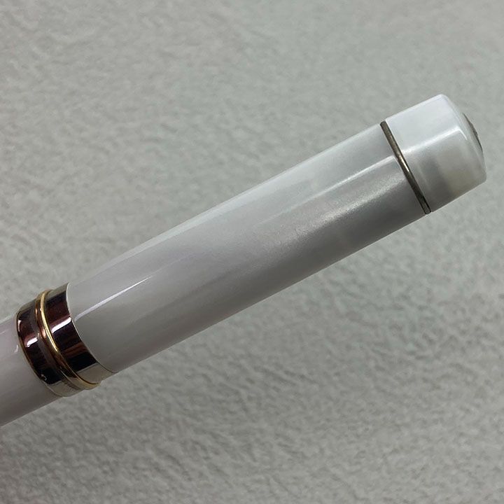 デルタ ボールペン ビンテージコレクション ホワイト DELTA 白 筆記用具 筆記具 文房具 ブランド ネコポス配送