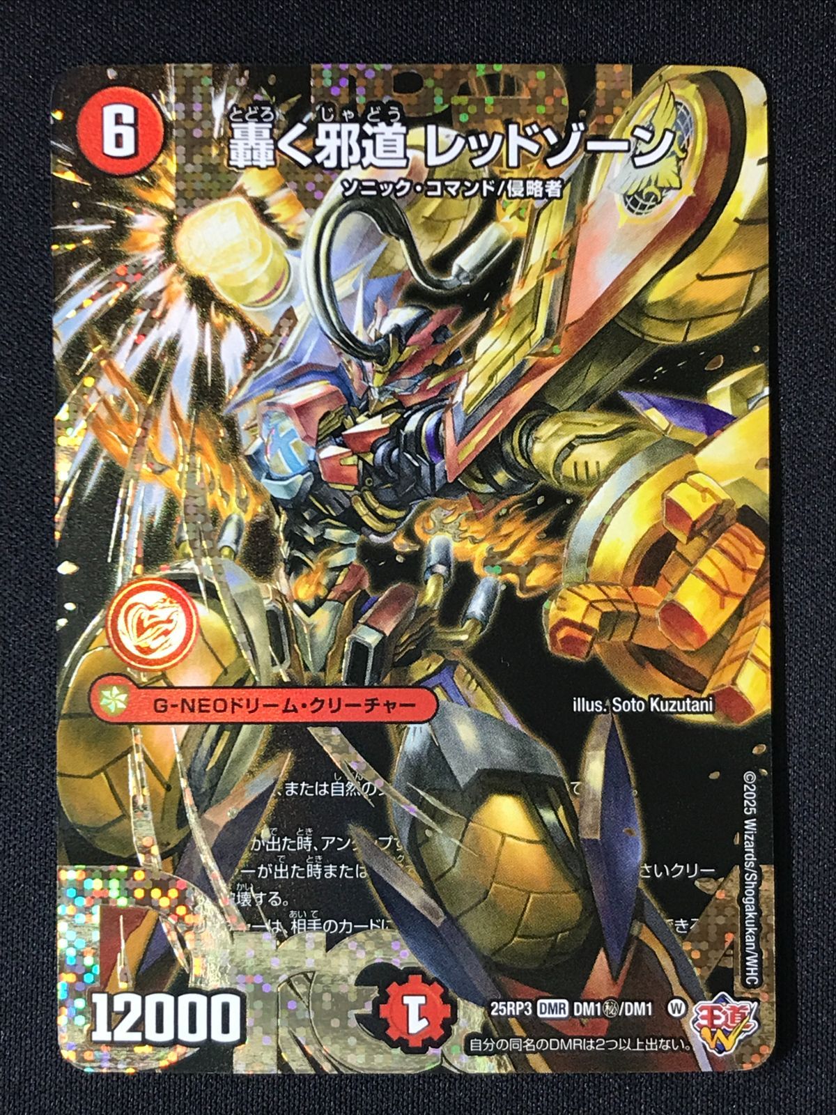 デュエルマスターズ デュエマ 轟く邪道 レッドゾーン DMR DM 25 RP 3 1秘 トレカ TCG 264