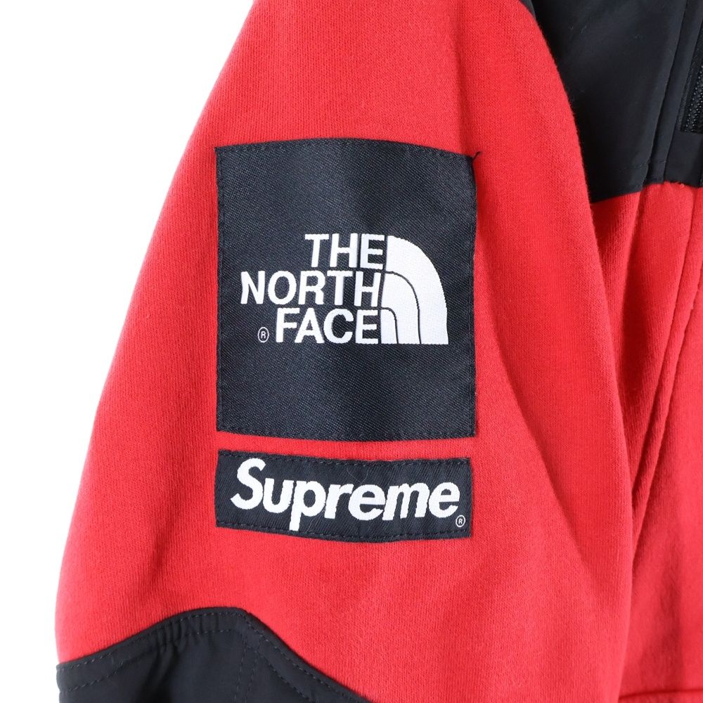 SUPREME シュプリーム ×THE NORTH FACE SteepTech Hoodie スティープテックプルオーバースウェットパーカー フーディー レッド NF0A2RET SUPREME (シュプリーム) ×THE NORTH FACE SteepTech Hoodie スティープ