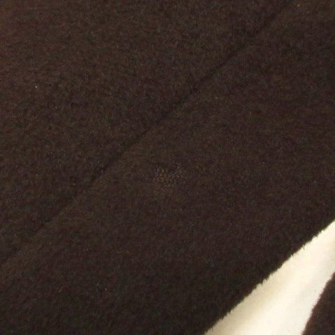 ラルフローレン RALPH LAUREN ロング コート アンゴラ ウール ブラウン