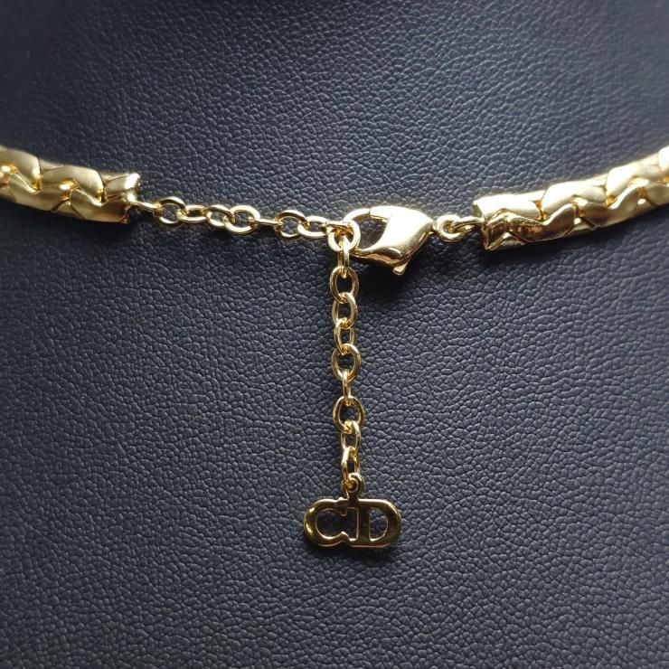 Christian Dior クリスチャンディオール ネックレス オニキス