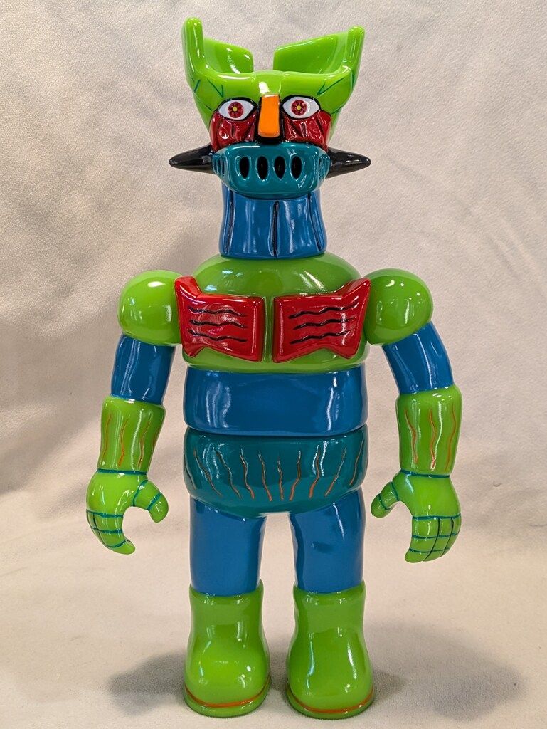 デハラユキノリ KAIJU ONE 30cm TALL MAZINGER Z GREEN Amazing Toy