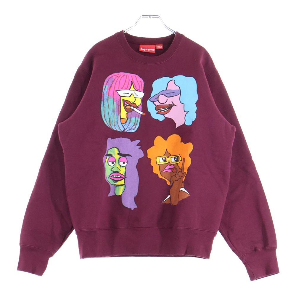 Supreme ゴンズ　スウェット SUPREME (シュプリーム) 17AW Gonz Heads Crewneck ゴンズ クルー