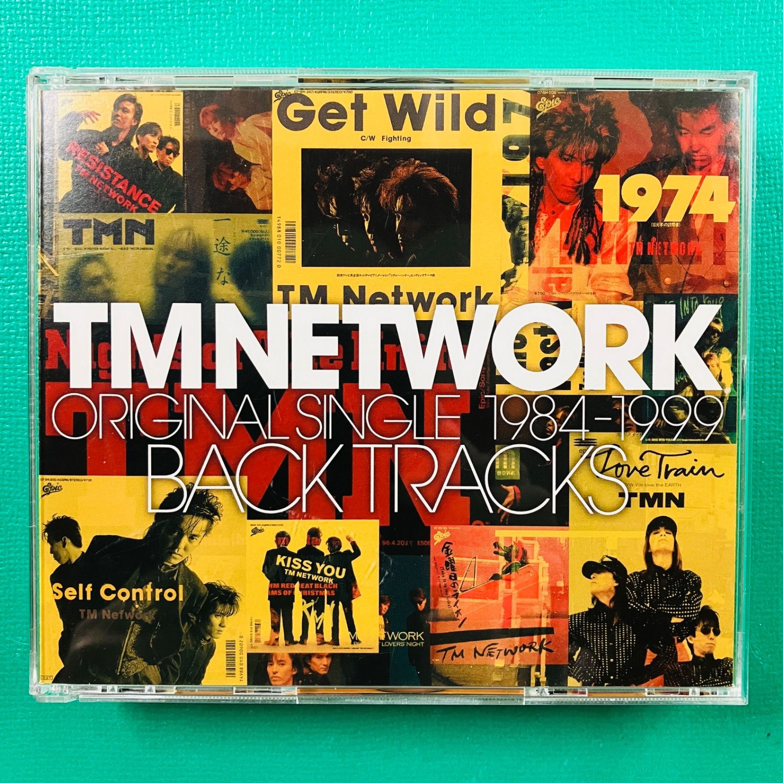 帯あり 美品】【2012.05】CD3枚組 TM NETWORK ORIGINAL SINGLE BACK