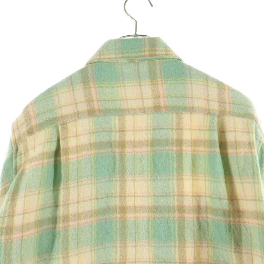 doublet (ダブレット) 21AW CHECK SHIRT WITH MY DOLL 胸元チャーム