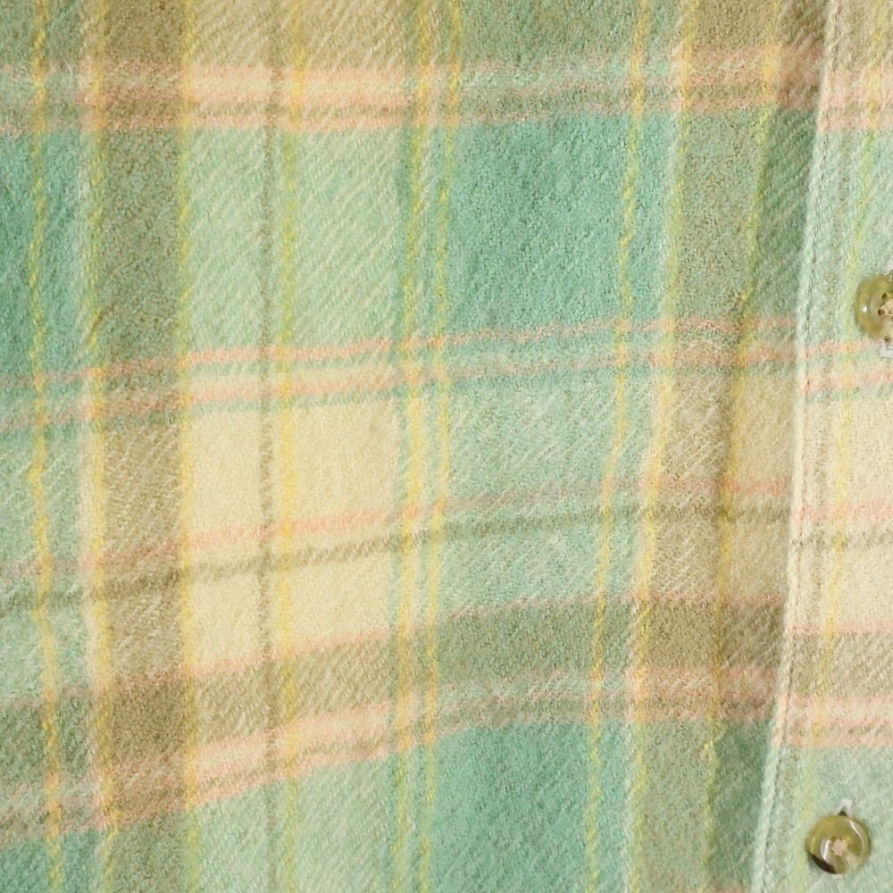 doublet (ダブレット) 21AW CHECK SHIRT WITH MY DOLL 胸元チャーム