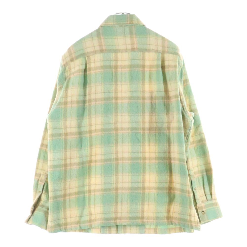 doublet (ダブレット) 21AW CHECK SHIRT WITH MY DOLL 胸元チャーム