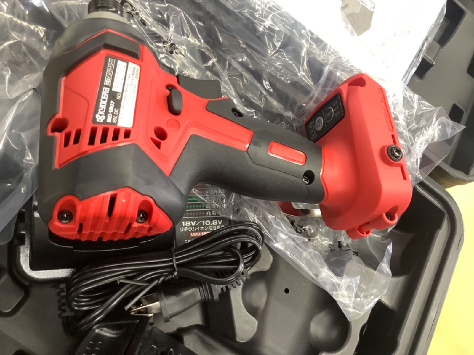  京セラ リョービ 18 V充電式インパクトドライバ BID-1807 L 1 電動インパクトドライバー ドリル ドライバー レンチ