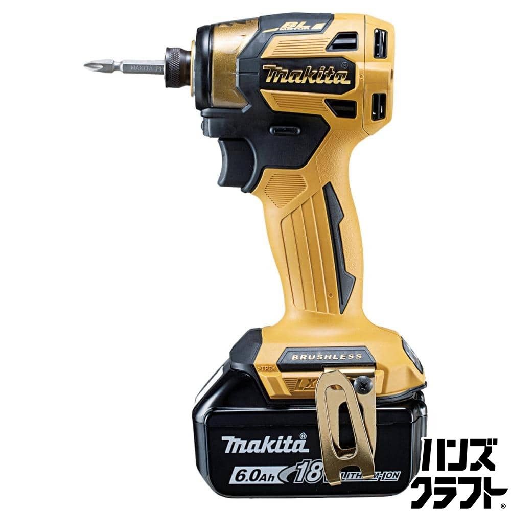 20周年記念カラー マキタ makita 18 V インパクトドライバ ムイエロー 色 ♥ フルセット