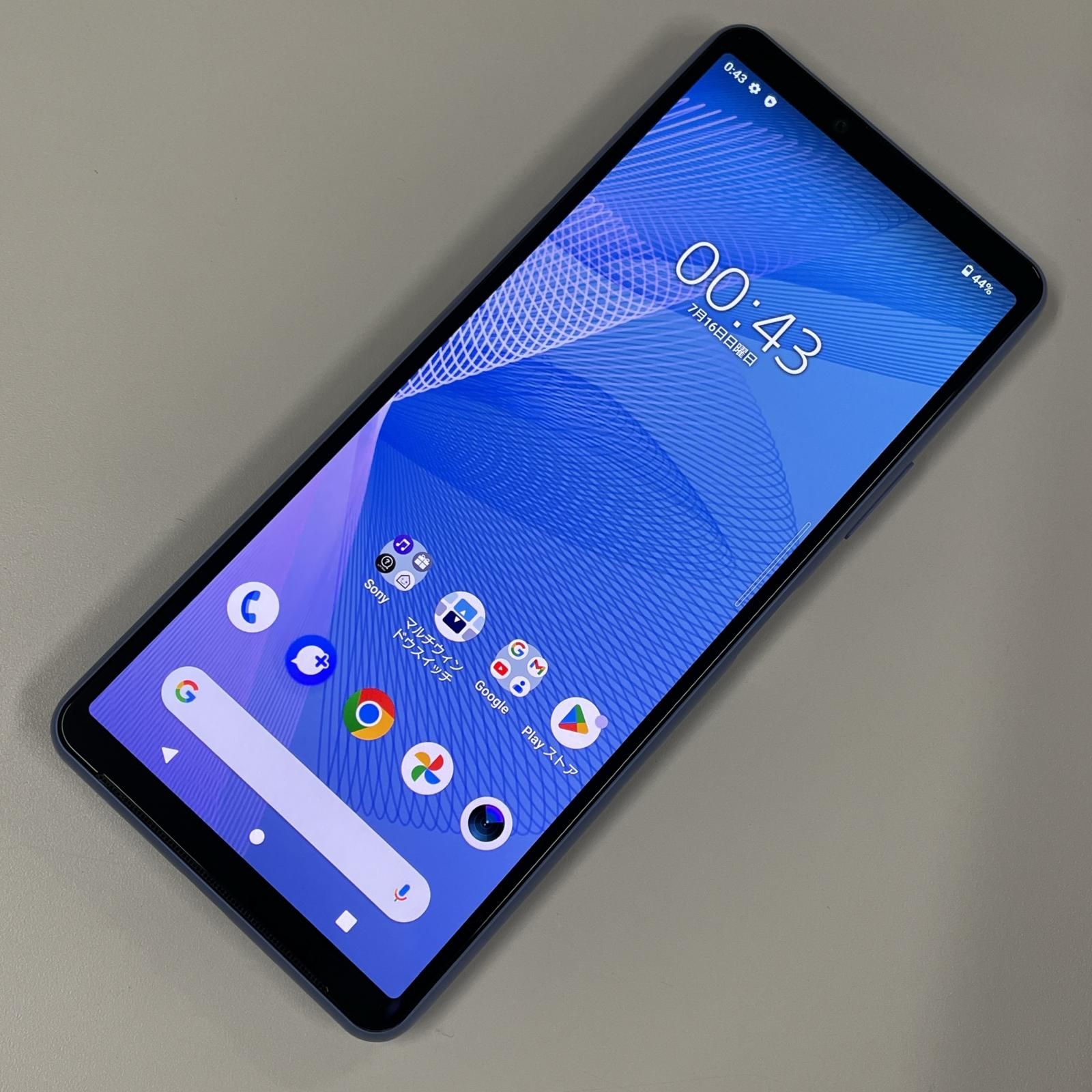 SONY Xperia10III SOG04 ブルー AU Xperia 10 III SOG04 128GB Xperia