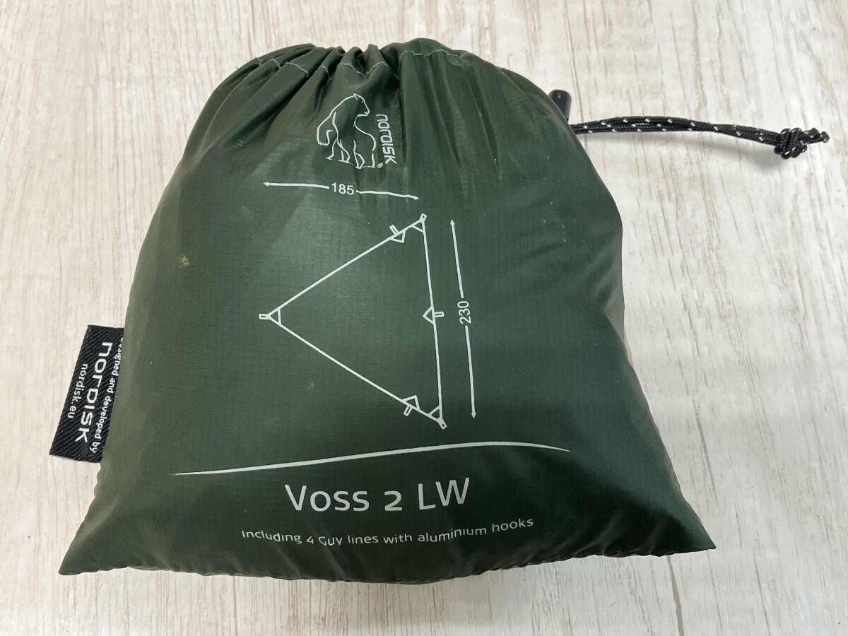 NORDISK VOSS 2 LW タープ ノルディスク キャンプ アウトドア