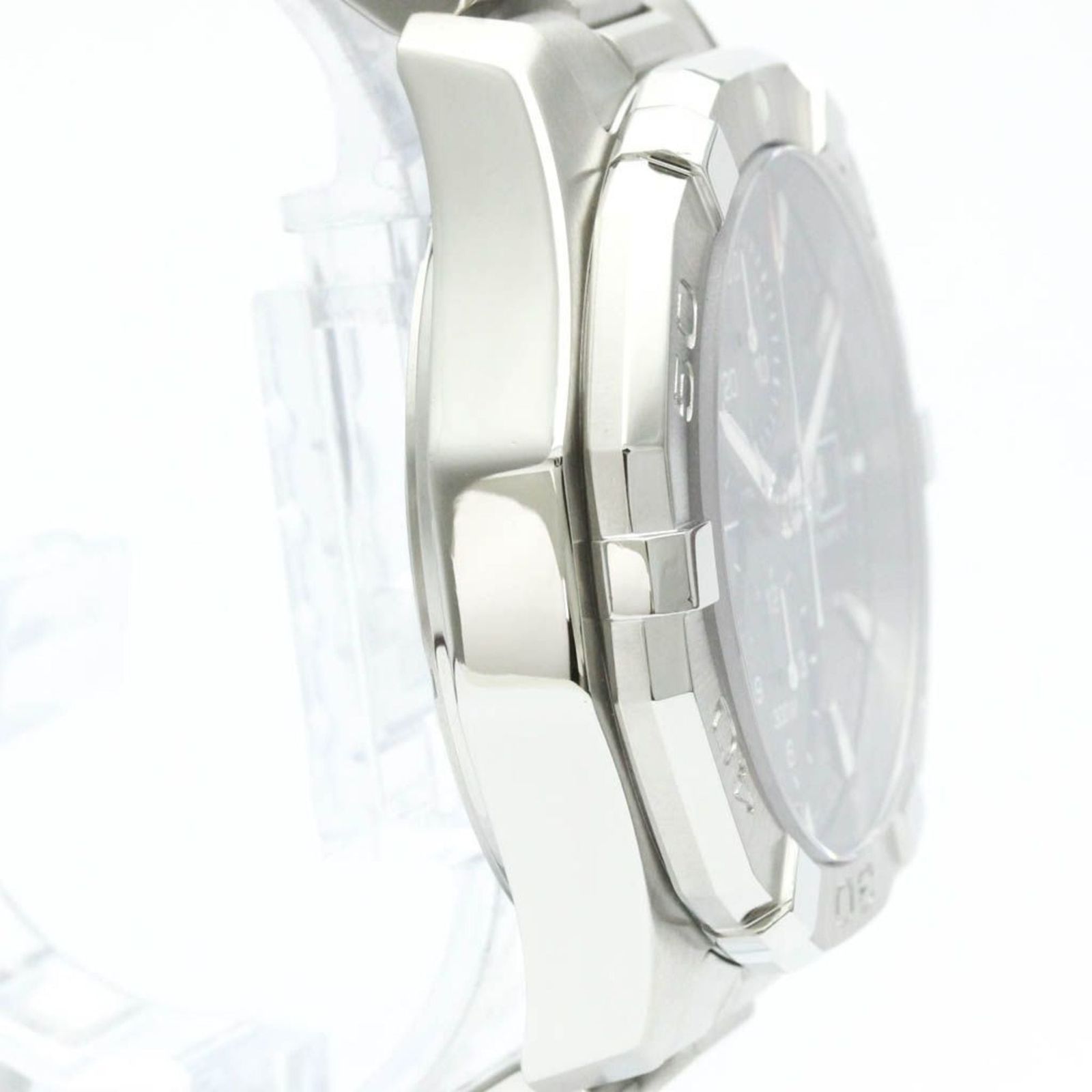  タグホイヤー TAG HEUER アクアレーサー キャリバー16 クロノグラフ ステンレススチール 自動巻き メンズ 時計 CAY2112 外装仕上げ済み 着回しアイテム 自動巻き時計 腕時計(アナログ)