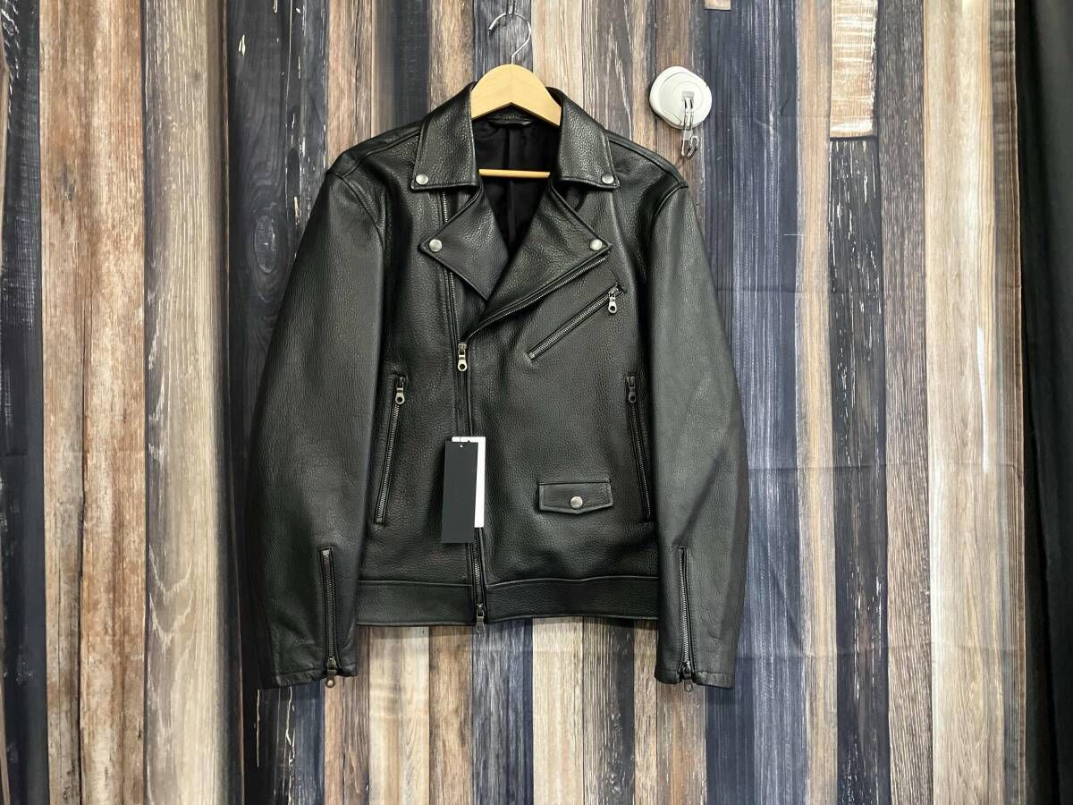 JOSEPH HOMME ジョゼフ オム カウレザー ライダースジャケット ダブル