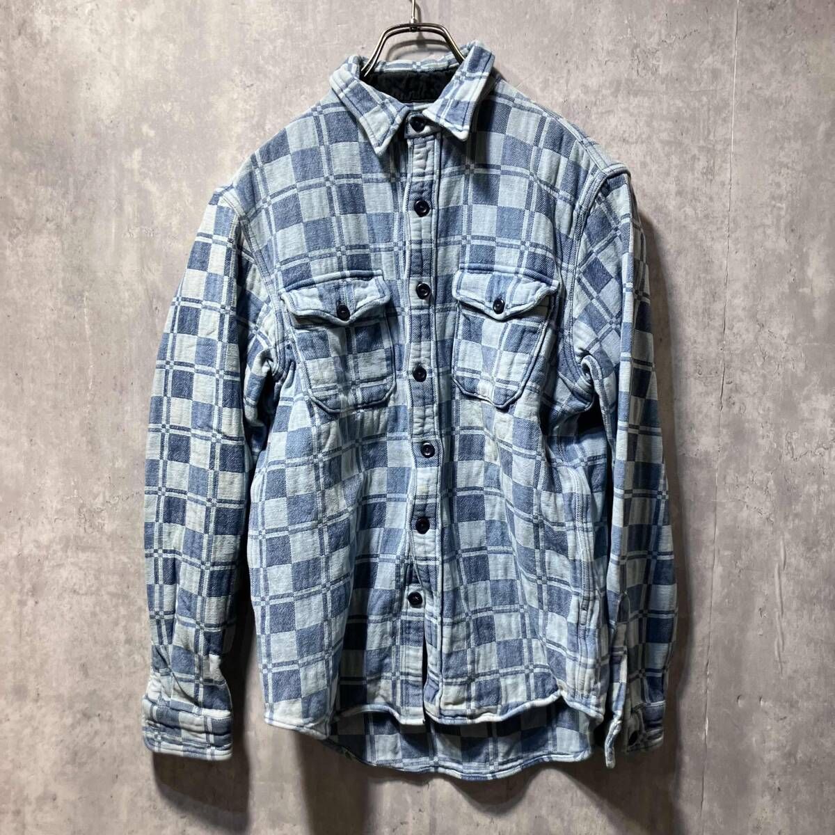 RRL RALPH LAUREN check shirt チェックフランネルシャツ Mサイズ 