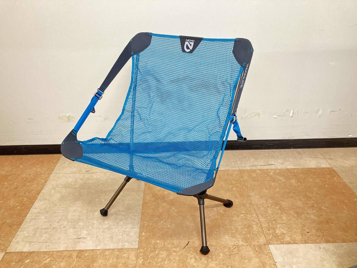 NEMO ニーモ MOONLIGHT RECLINNING CHAIR ムーンライト リクライニングチェア ブルーバード 品番 NM-MLCH-BB アウトドア チェア