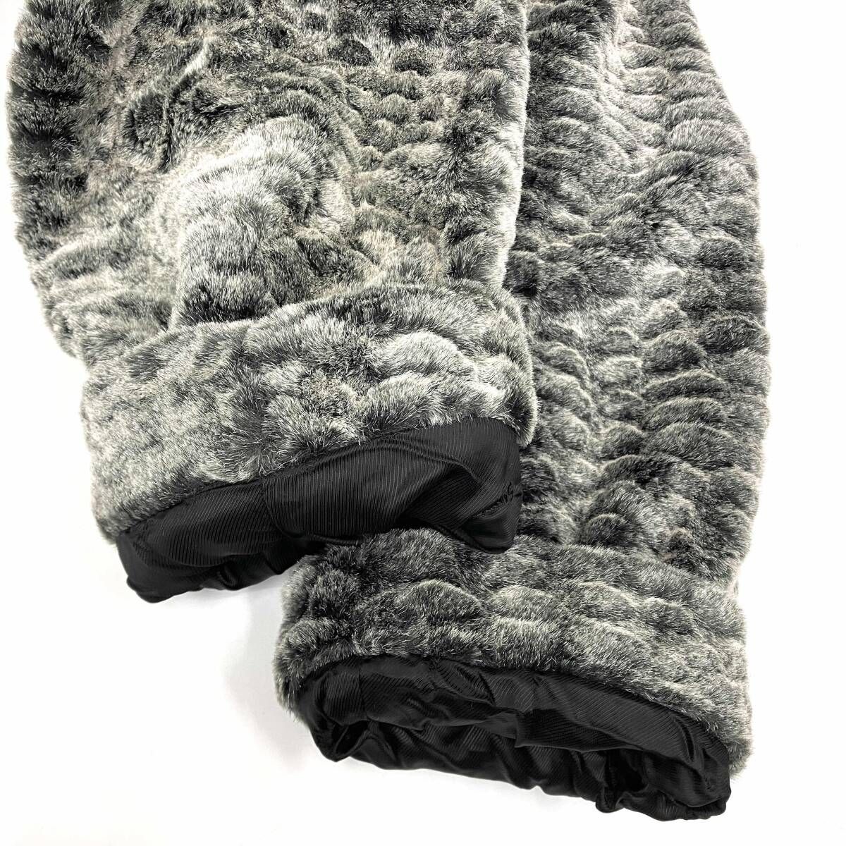 Supreme シュプリーム Croc Faux Fur Overcoat 23SS Black コート 