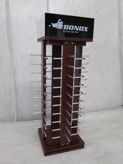 DULTON ダルトン メガネディスプレイ 卓上型 回転スタンド BONOX